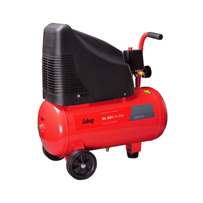 Поршневой компрессор Fubag OL 231/24 CM2, прямой безмасляный, 220В, 230л/мин, 24л