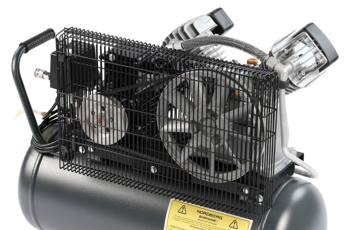 Поршневой компрессор NORDBERG NCP50/420, ременной привод, масляный, 420 л/мин, 380В