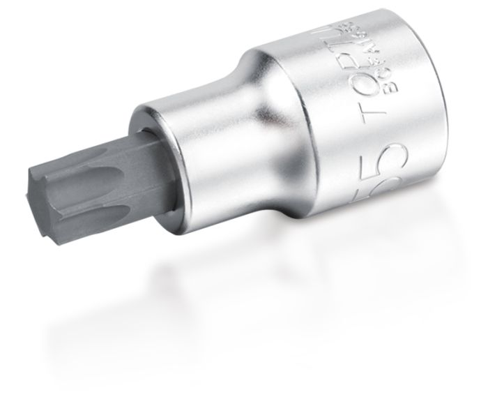 Головка торцевая с вставкой Torx 1/4" T7 L=37 мм TOPTUL BCFA0807