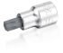 Головка торцевая с вставкой Torx 1/2" T27 L=55 мм TOPTUL BCFA1627