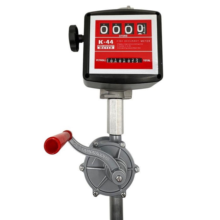 Ручной насос для перекачки бензина Petroll Gamma EX, 30 л/мин, с мех. счётчиком