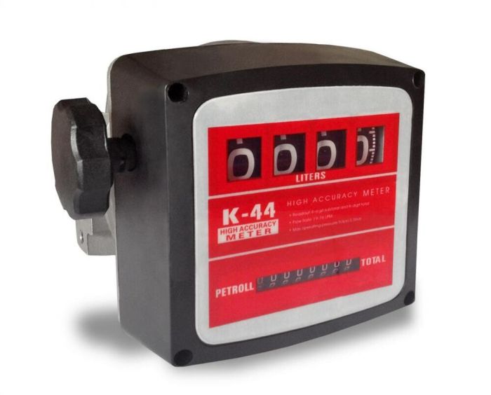 Счетчик учета бензина T-IND K44V, механический, расходомер топлива, 120 л/мин