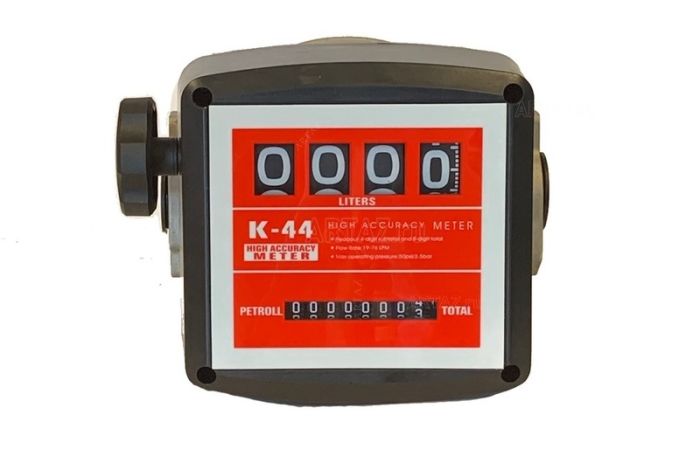 Счетчик учета бензина T-IND K44V, механический, расходомер топлива, 120 л/мин