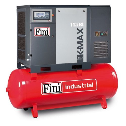 Винтовой компрессор Fini K-MAX 11-13-500 электрический, масляный, 380 В