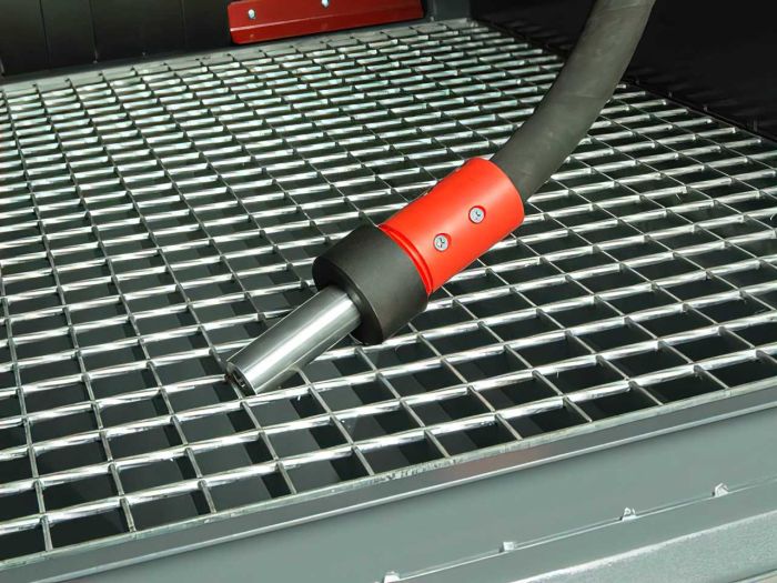 Пескоструйная камера NowAG A-100PF с фильтром, напольная, напорная