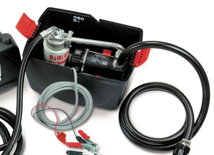 Заправочный комплект Piusi PIUSIBOX 12V BASIC F0023100B, для дизельного топлива, 45 л/мин, 12В