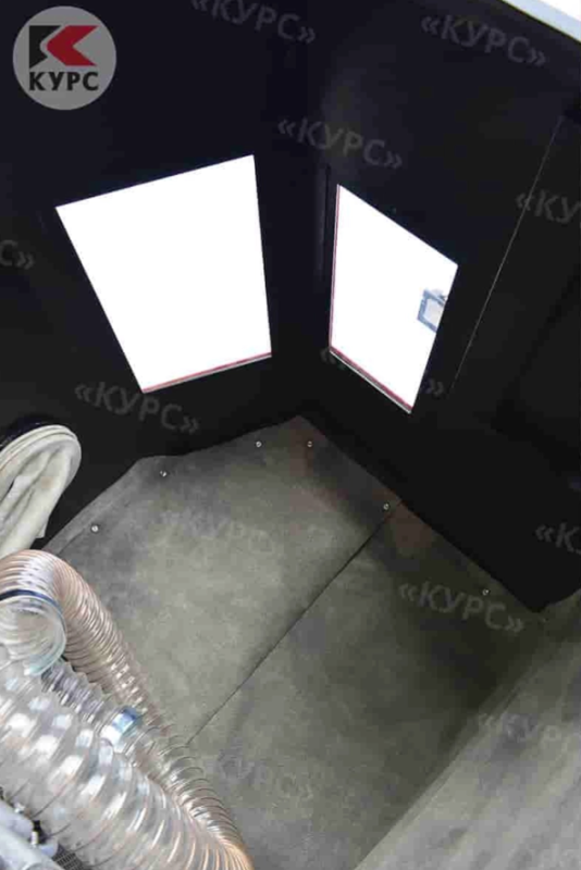 Пескоструйная камера PST-КСО-115-И-М, инжекторная, 1-3 м2/час
