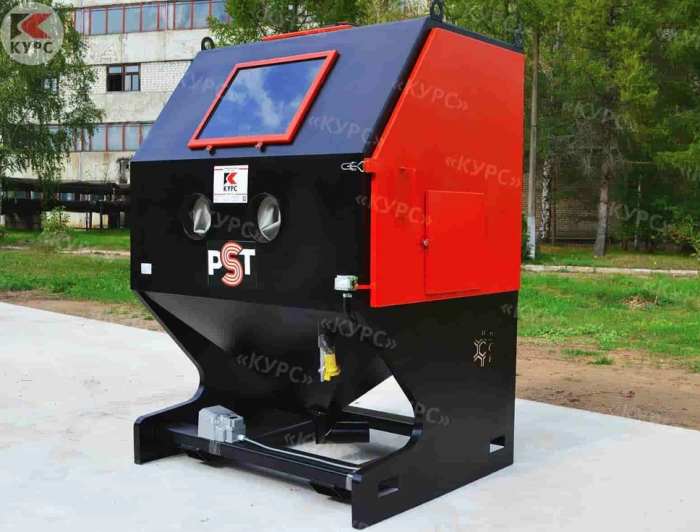 Пескоструйная камера PST-КСО-135-И-М, инжекторная, 1-3 м2/час