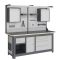 Рабочее место Верстакофф MCN 2052.S27L4.2-2FR, 3 тумбы, 2+4 ящика, дв. экран, навесные ящики
