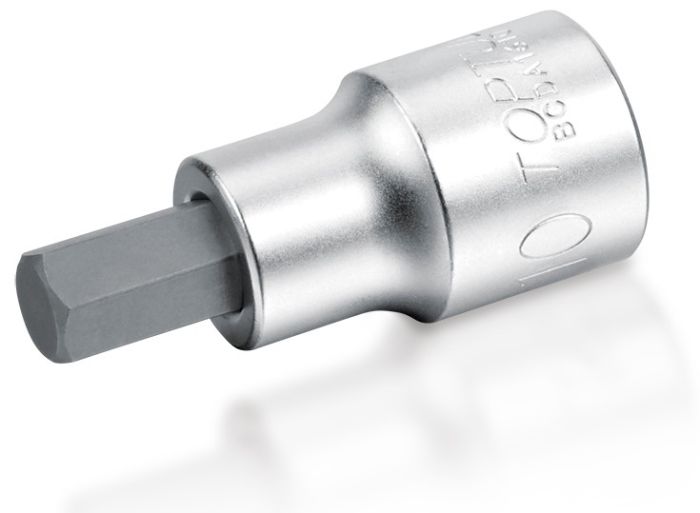 Головка торцевая с шестигранной вставкой HEX 1/4" 2,5 мм L=37 мм TOPTUL BCDA082E