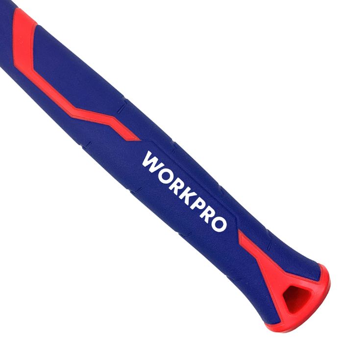 Кувалда с фиберглассовой рукояткой WORKPRO WP241032, 1500г