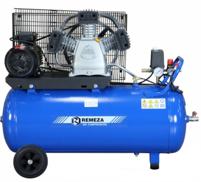 Поршневой компрессор Remeza СБ4/С-100.LB40, ременной привод, масляный, 580 л/мин, 380В