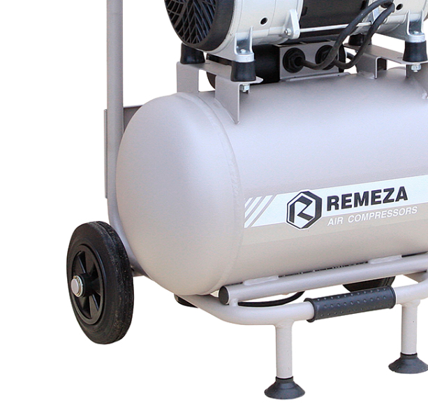 Поршневой компрессор Remeza СБ4/C-20.OLD20, коаксиальный привод, безмасляный, 250 л/мин, 220В