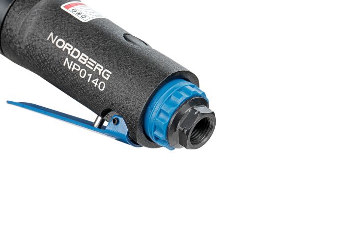 Пневмотрещотка угловая NORDBERG NP0140, 1/4", 50 Нм