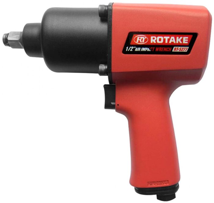 Пневмогайковерт ударный Rotake RT-5277, 1/2", композитный, легковой, 1492 Нм