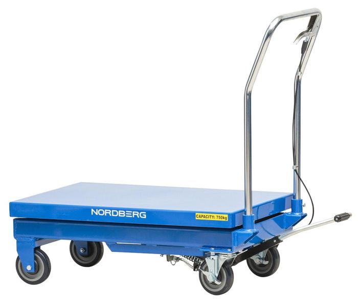 Платформа подъемная передвижная 750 кг NORDBERG N3T750, гидравлическая