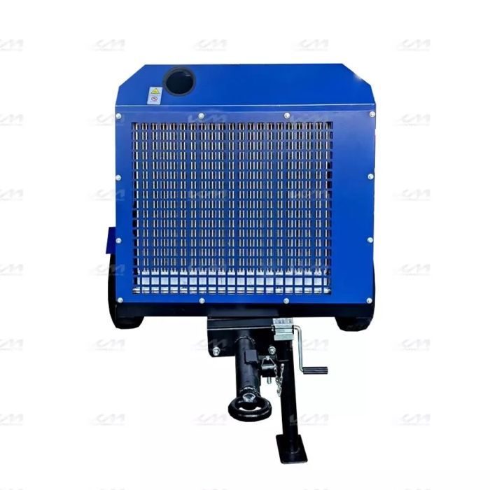 Дизельный компрессор KraftMachine КМ-26/25-ВДШ-2 (Yuchai), прямой привод, 25 бар, 26000л/мин
