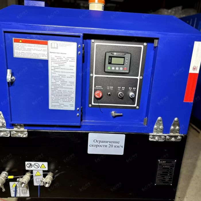Дизельный компрессор KraftMachine КМ-5/8-ВДШ, прямой привод, 8 бар, 5000л/мин