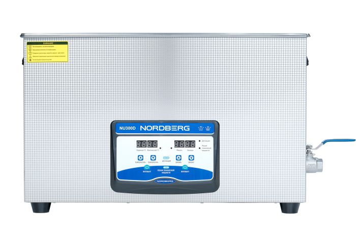 Ультразвуковая ванна с подогревом NORDBERG NU300D, 30л, 220В