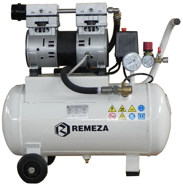 Поршневой компрессор Remeza СБ4/С-50.OLD15, коаксиальный привод, безмасляный, 200 л/мин, 220В