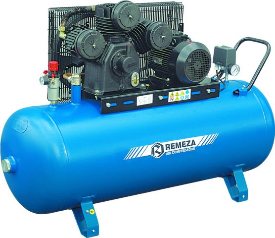 Поршневой компрессор Remeza СБ4/Ф-500.W95, ременной привод, масляный, 800 л/мин, 380В