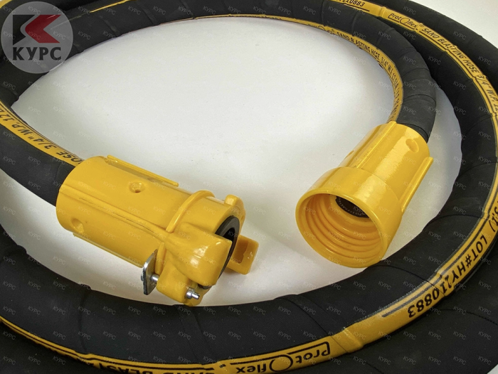 Шланг пескоструйный в сборе Protoflex Sand Blasting Hose, 32х48мм, 10м, NHP-2, CQP-2