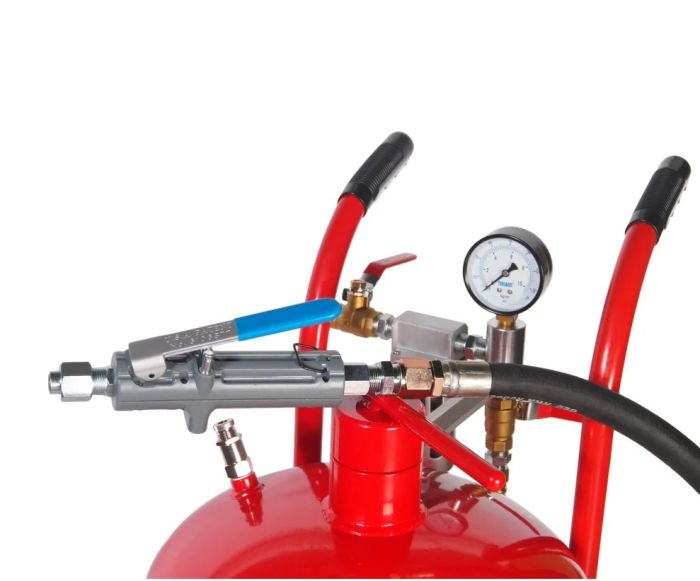 Пескоструйный аппарат JTC JTC-5324, 38л, шланг 1/2", 250 PSI