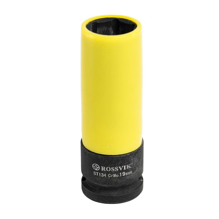 Набор головок ударных тонкостенных ROSSVIK ST134, 1/2", 17-21мм, 3 шт.