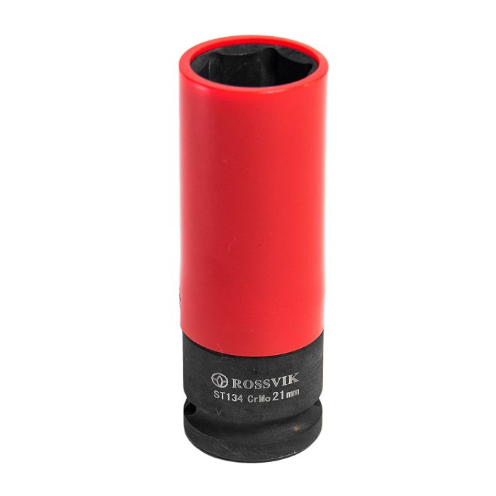 Набор головок ударных тонкостенных ROSSVIK ST134, 1/2", 17-21мм, 3 шт.