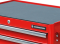 Тележка инструментальная Станкоимпорт BTD-270071CS red, закрытая, 7 ящиков