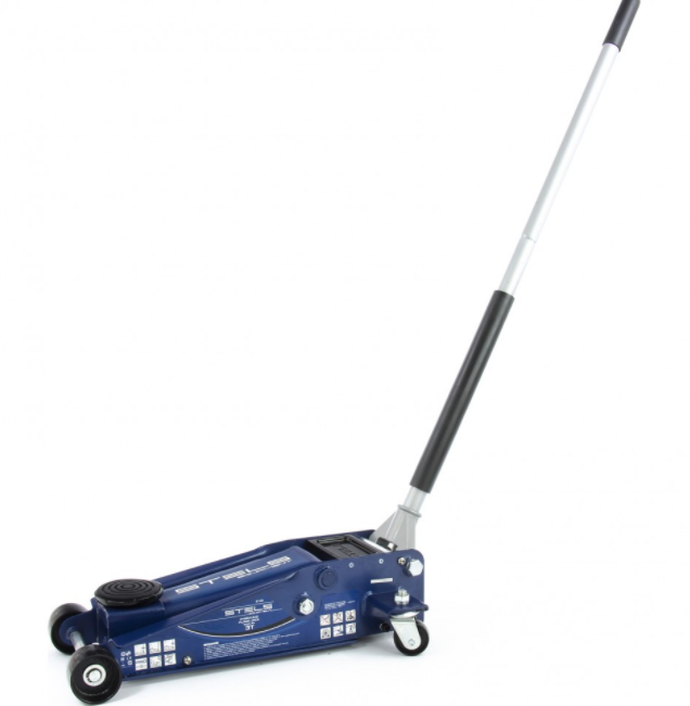 Домкрат подкатной гидравлический 3 тонны STELS QUICK LIFT 51133, автомобильный