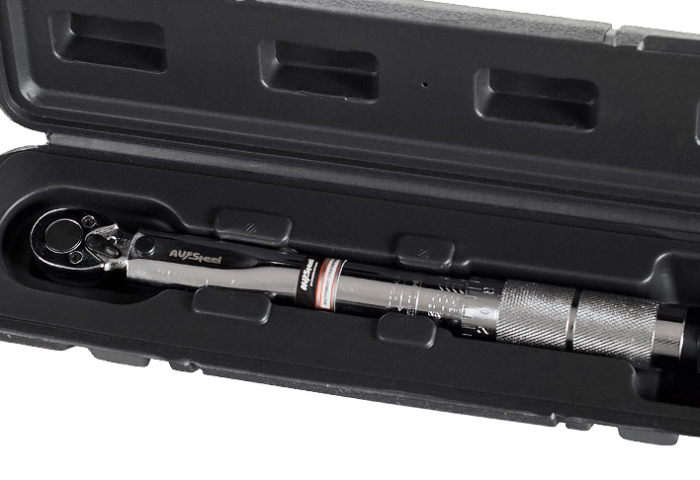 Динамометрический ключ AV Steel AV-507025, предельный, 5-25 Нм, 1/4"