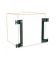 Кронштейн для мобильных колонок PIUSI CUBE F12737000, крепление для мини ТРК