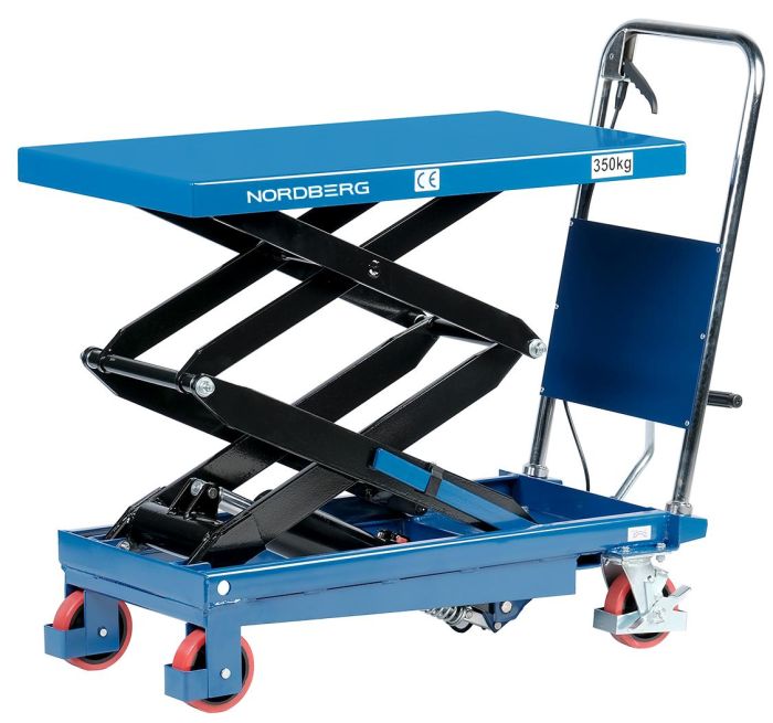 Платформа подъемная передвижная 350 кг NORDBERG N3T350, гидравлическая