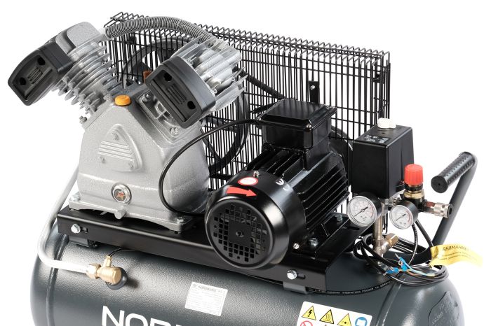 Поршневой компрессор NORDBERG NCP50/420, ременной привод, масляный, 420 л/мин, 380В