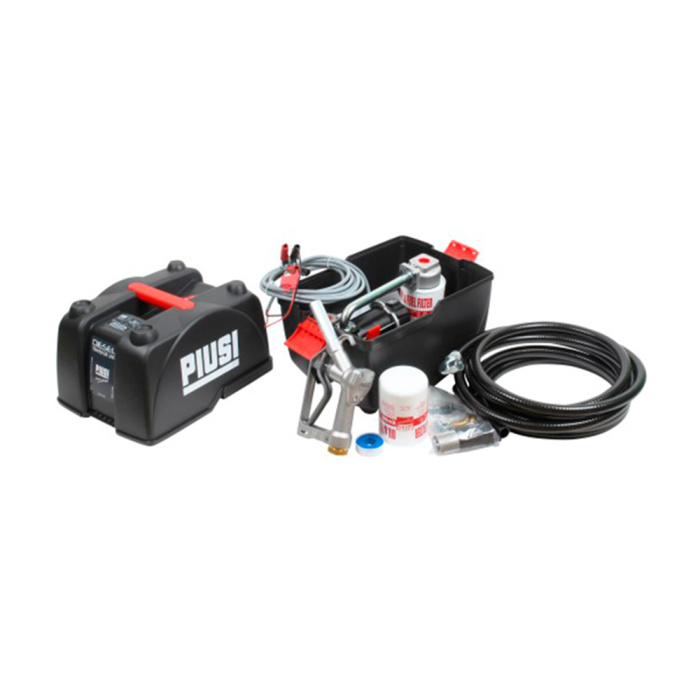 Комплект заправочный для дизельного топлива со счетчиком PIUSIBOX 12V ULTIMA + K600, 45 л/мин, 12В