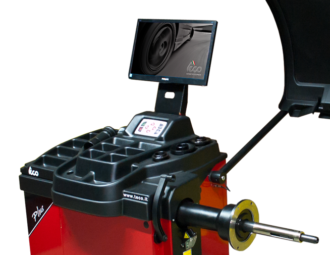 Балансировочный станок TECO 680 PLUS PL, легковой, полуавтоматический, 220В
