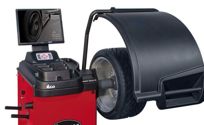 Балансировочный станок TECO 680 LCD, легковой, автоматический, 220В