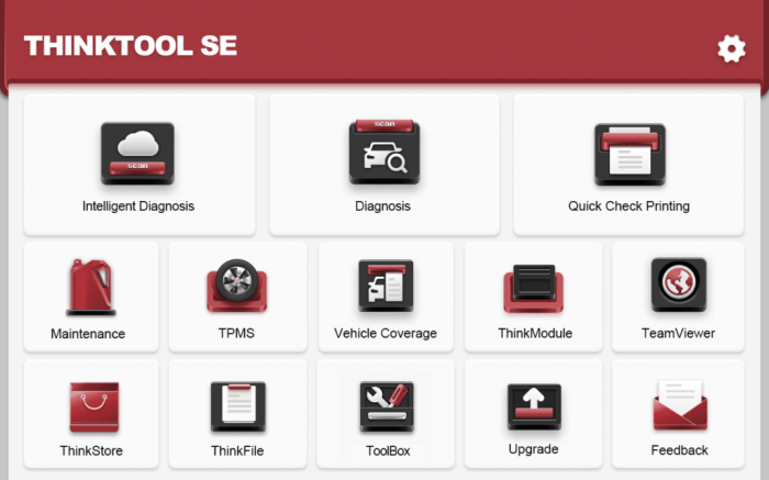 Диагностический автосканер мультимарочный THINKTOOL SE, для легковых авто