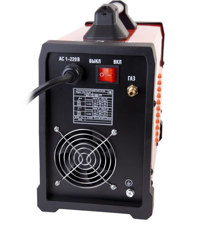 Сварочный аппарат инверторный Wiederkraft WDK WDK TIG-200, MMA/TIG, 220В