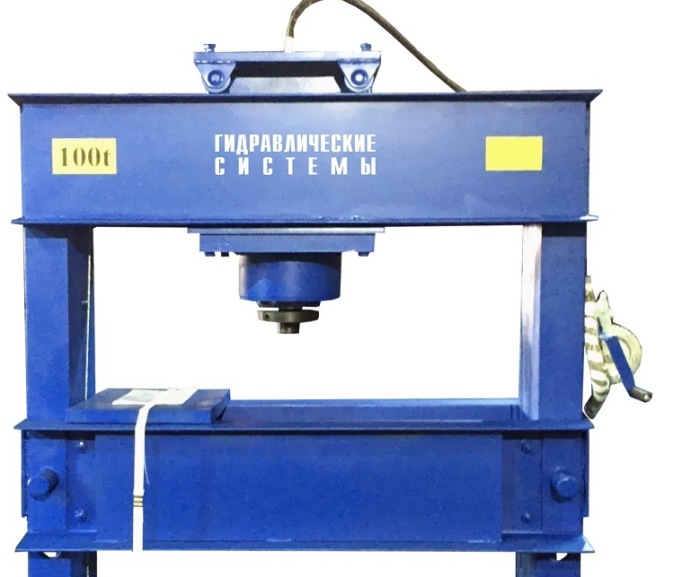 Пресс электрогидравлический 100 тонн T-ind ПЭЛГ100, напольный, для гаража