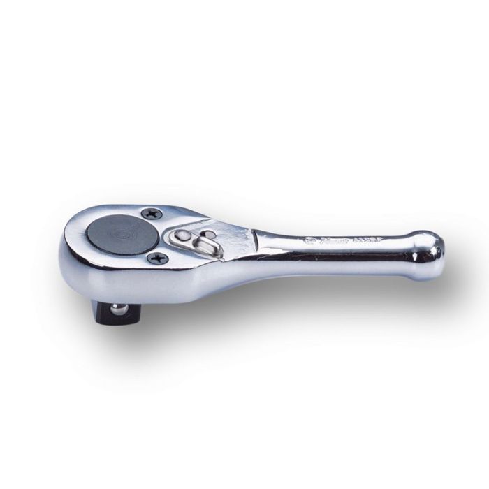 Трещотка укороченная Hans 4125P, 1/2", 24 зуба, с быстрым сбросом