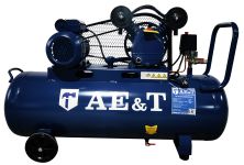 Поршневой компрессор AE&T TK-100-2A, ременной привод, масляный, 240 л/мин, 220В