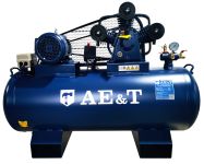 Поршневой компрессор AE&T TK-200-4, ременной привод, масляный, 440 л/мин, 380В