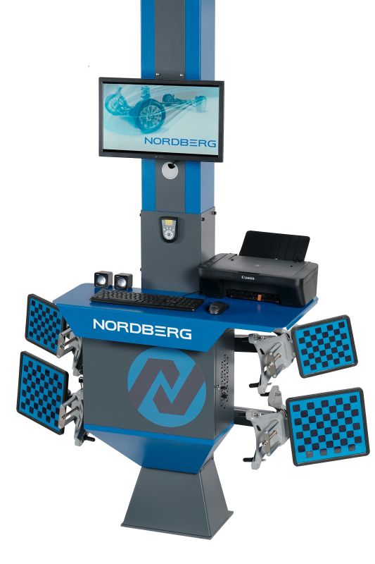 Стенд сход развала 3D NORDBERG C802 (5005) синий