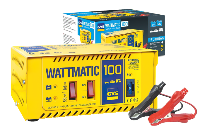 Зарядное устройство GYS Wattmatic 100, 9,5А, инверторное