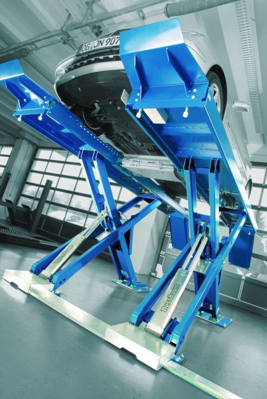 Подъемник автомобильный ножничный 5 тонн Nussbaum UNI LIFT 5000 NT AMS UF, электрогидравлический, 380В