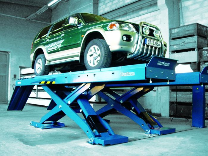 Подъемник автомобильный ножничный 6,5 тонн Nussbaum UNI LIFT 6500 AMS, электрогидравлический, 380В