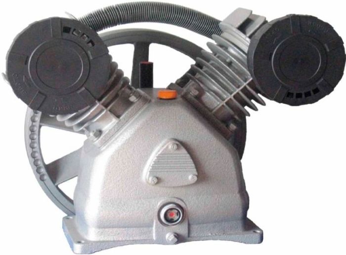 Компрессорная головка Remeza LB-50-2 aircast, ременной привод, 4 кВт, 690 л/мин