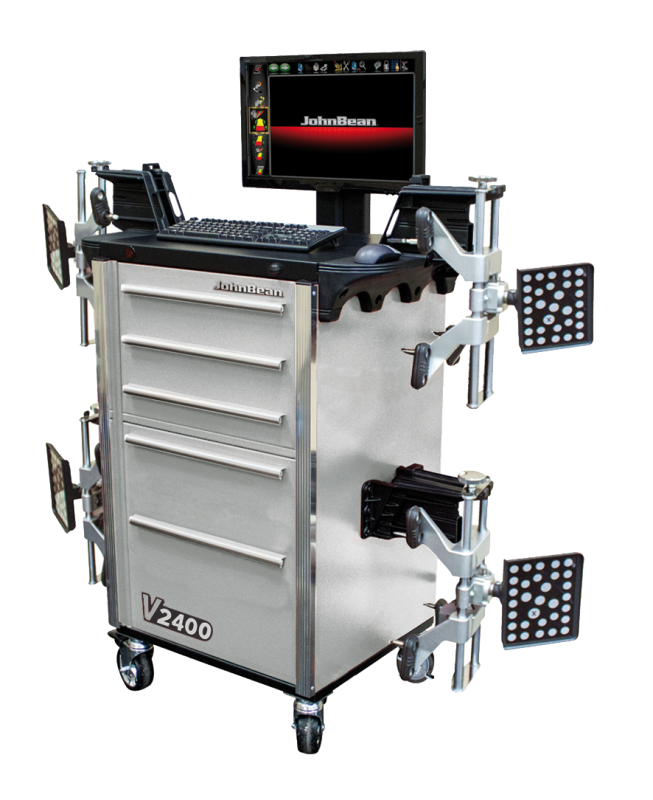 Стенд сход развала РУУК 3D JohnBean V2400 Lift AC100, напольный